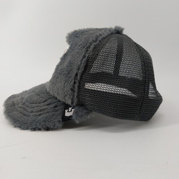 Goorin Hat Faux Fur Chilla Pilla Chill Pill Softy Mouse Chinchilla Trucker - Picture 6 of 16